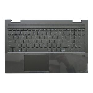 5CB1A22456 Lenovo Yoga 7-15ITL5 Laptop Palmrest w/Keyboard Touchpad Assembly